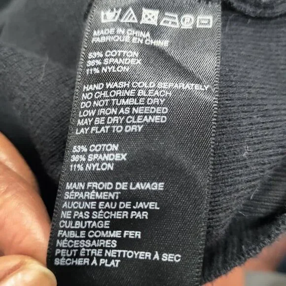 Urban Outfitters Black Cropped Cotton Blend Cardigan L - Picture 10 of 11